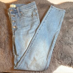 Madewell High Rise Skinny Jeans